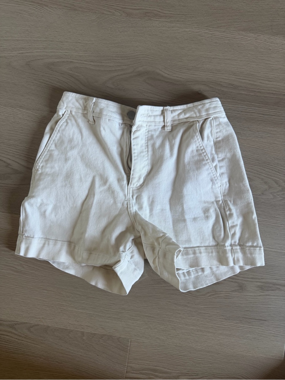 Everlane way high organic cotton shorts